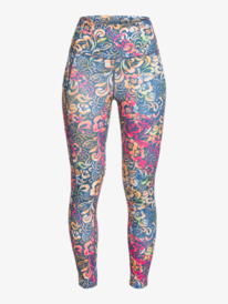 4 Heart Into It Ankle PT - Legging technique pour Femme Multicouleurs ERJNP03492 Roxy