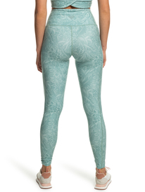 9 Heart Into It PT - Technische Legging voor Dames Blue ERJNP03493 Roxy