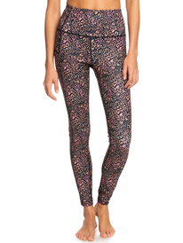 8 Heart Into It PT - Funktionelle Leggings für Frauen Schwarz ERJNP03493 Roxy