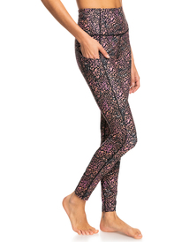 9 Heart Into It PT - Funktionelle Leggings für Frauen Schwarz ERJNP03493 Roxy