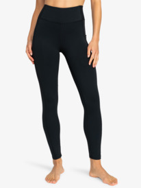 3 Kelia 7 High Waist Leggings Black ERJNP03541 Roxy
