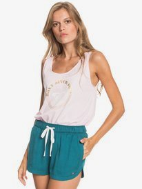 1 New Impossible Love Elasticized Shorts Blue ERJNS03266 Roxy