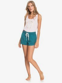 3 New Impossible Love Elasticized Shorts Blue ERJNS03266 Roxy