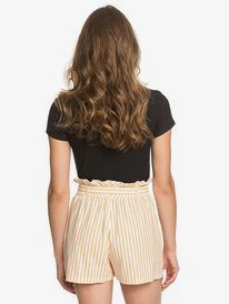 Blush High-Waisted Paper Bag Short – Pink Rosie Co.