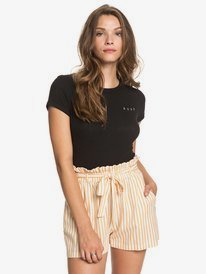 Blush High-Waisted Paper Bag Short – Pink Rosie Co.