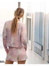 roxy, Womens Magic Hour Tie Dye Shorts, ORCHID PETAL NO FLOWERS FLY T (pfj8) Magic Hour - Tie Dye Shorts for Women ERJNS03319