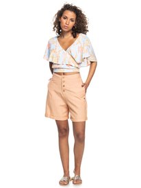 3 Natural Radiance Shorts Brown ERJNS03368 Roxy