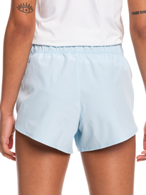roxy, Corsica Calling 2022 - Workout Shorts for Women, COOL BLUE (bzq0) Corsica Calling 2022 - Workout Shorts for Women ERJNS03374