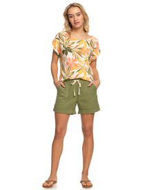 2 Life Is Sweeter - Short pour Femme Vert ERJNS03389 Roxy