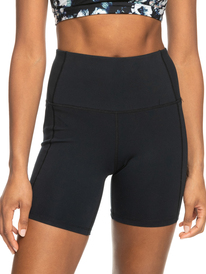3 Sublime Sunshine 2022 - Short de Entrenamiento para Mujer Negro ERJNS03411 Roxy