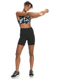 6 Sublime Sunshine 2022 - Short de Entrenamiento para Mujer Negro ERJNS03411 Roxy