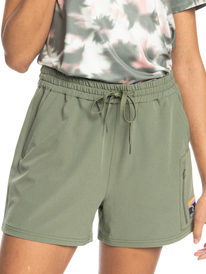 0 Summer Nostalgia 2022 - Short técnico para Mujer Beige ERJNS03413 Roxy