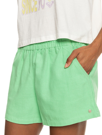 2 Surfing Colors - Short de playa para Mujer Verde ERJNS03431 Roxy