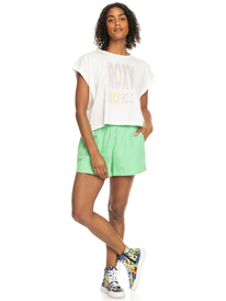 3 Surfing Colors - Short de playa para Mujer Verde ERJNS03431 Roxy