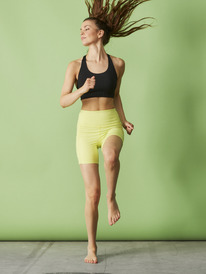 6 Heart Into It Technical Shorts Green ERJNS03435 Roxy
