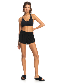 3 Move Free - Short técnico para Mujer Negro ERJNS03437 Roxy