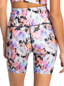 roxy, Heart Into It - Short technique pour Femme, ANTHRACITE TENDERNESS (xkbm) Heart Into It - Technical Shorts for Women ERJNS03440