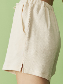 3 Sand Path Elastic Shorts Beige ERJNS03458 Roxy