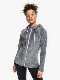 roxy, Худи на молнии Samba Mambo, ANTHRACITE (kvj0) Samba Mambo - Zip-Up Fleece for Women ERJPF03077
