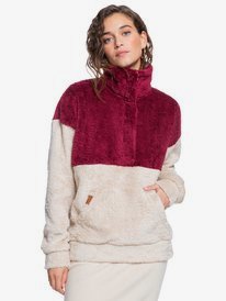 0 Coastal Route - Sherpa Fleece for Women  ERJPF03083 Roxy