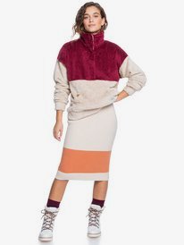 4 Coastal Route - Sherpa Fleece for Women  ERJPF03083 Roxy