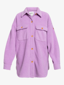 12 Over And Out - Fleece for Women Purple ERJPF03102 Roxy