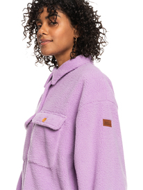 8 Over And Out - Fleece for Women Purple ERJPF03102 Roxy