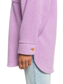 9 Over And Out - Fleece for Women Purple ERJPF03102 Roxy