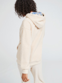 2 Call Me - Sherpa Fleece Hoodie for Women  ERJPF03103 Roxy