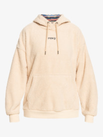 11 Call Me - Sherpa Fleece Hoodie for Women  ERJPF03103 Roxy