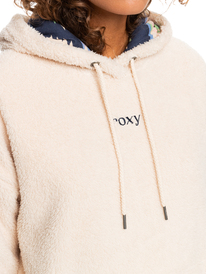 7 Call Me - Sherpa Fleece Hoodie for Women  ERJPF03103 Roxy