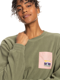 2 Beautiful Madness - Technical Fleece for Women Beige ERJPF03106 Roxy