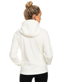 5 Keeping Me Alive - Fleece met Rits voor Dames White ERJPF03109 Roxy