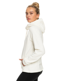 1 Keeping Me Alive - Fleece met Rits voor Dames White ERJPF03109 Roxy
