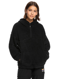 2 Like A Lucky Day - Polaire demi-zip pour Femme Noir ERJPF03111 Roxy