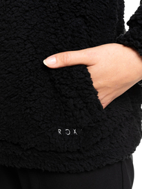 5 Like A Lucky Day - Polaire demi-zip pour Femme Noir ERJPF03111 Roxy