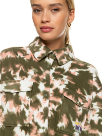 5 Because The Night - Langärmliges Überhemd für Frauen Beige ERJPF03115 Roxy