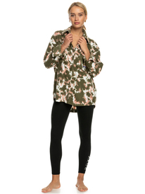6 Because The Night - Langärmliges Überhemd für Frauen Beige ERJPF03115 Roxy