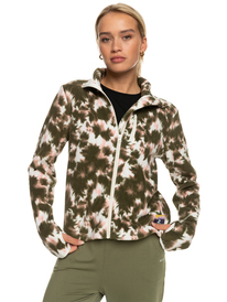 0 Easy Like An Hike - Polaire zippée technique pour Femme Beige ERJPF03116 Roxy