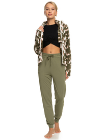 4 Easy Like An Hike - Polaire zippée technique pour Femme Beige ERJPF03116 Roxy