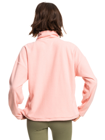 5 Feel It Too - Fleece mit Halbreißverschluss für Frauen Rosa ERJPF03123 Roxy