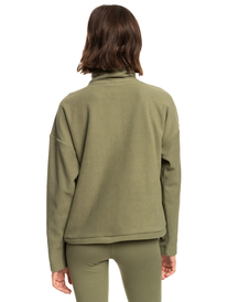 7 Feel It Too - Polaire demi-zip pour Femme Beige ERJPF03123 Roxy