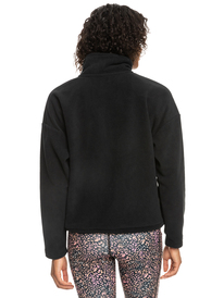 5 Tech - Polaire demi-zip pour Femme Noir ERJPF03128 Roxy