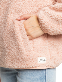 10 Womens Groove Time Fleece Pink ERJPF03135 Roxy