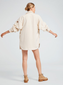 roxy, Over And Out 2 Oversized Shacket, TAPIOCA (teh0) OVER AND OUT 2 ERJPF03136