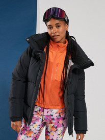 10 Waves Of Warmth - Polaire zippée pour Femme Orange ERJPF03141 Roxy