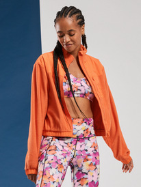 5 Waves Of Warmth - Polaire zippée pour Femme Orange ERJPF03141 Roxy