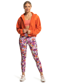 15 Waves Of Warmth - Polaire zippée pour Femme Orange ERJPF03141 Roxy