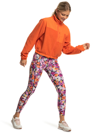 16 Waves Of Warmth - Polaire zippée pour Femme Orange ERJPF03141 Roxy