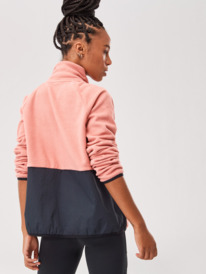 2 Waves Of Warmth Tech - Full-Zip Fleece for Women Pink ERJPF03142 Roxy